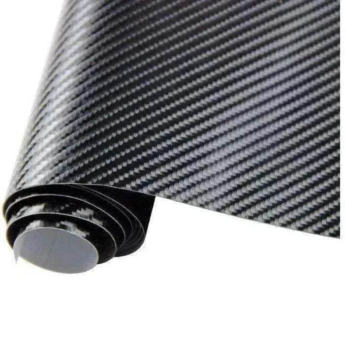 Car Styling Glossy Black 5D Carbon Fiber Vinyl film Car Wrap - www.Shopthatapp.com