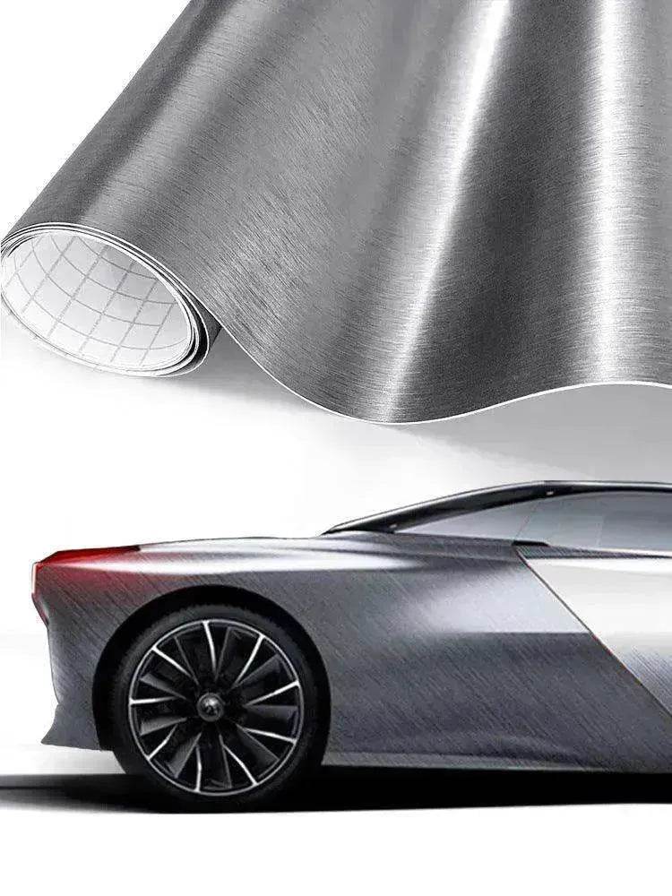 Car Styling Glossy Black 5D Carbon Fiber Vinyl film Car Wrap - www.Shopthatapp.com