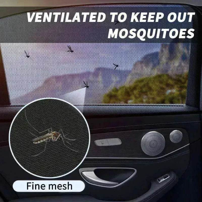 Car Sun Shade Mesh - Anti-Mosquito Shield - www.Shopthatapp.com