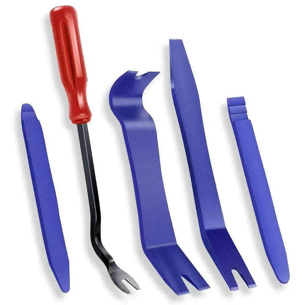 Car Trim Removal Tool Kit Set for Door Panel Fastener Dashboard - www.Shopthatapp.com