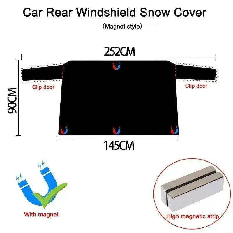 Car snow cover - www.Shopthatapp.com