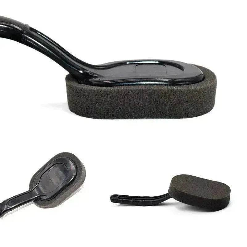 Car tire waxing long handle sponge brush - www.Shopthatapp.com