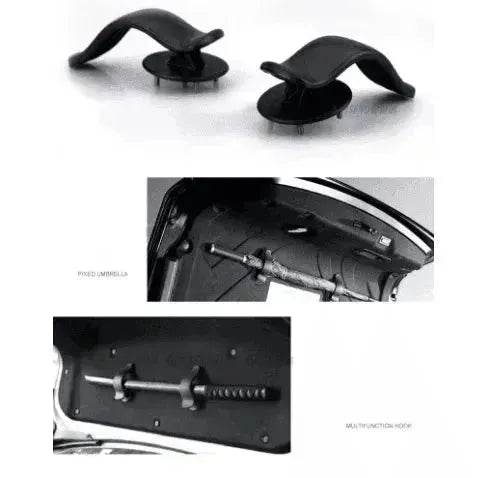 Car trunk umbrella clip - www.Shopthatapp.com