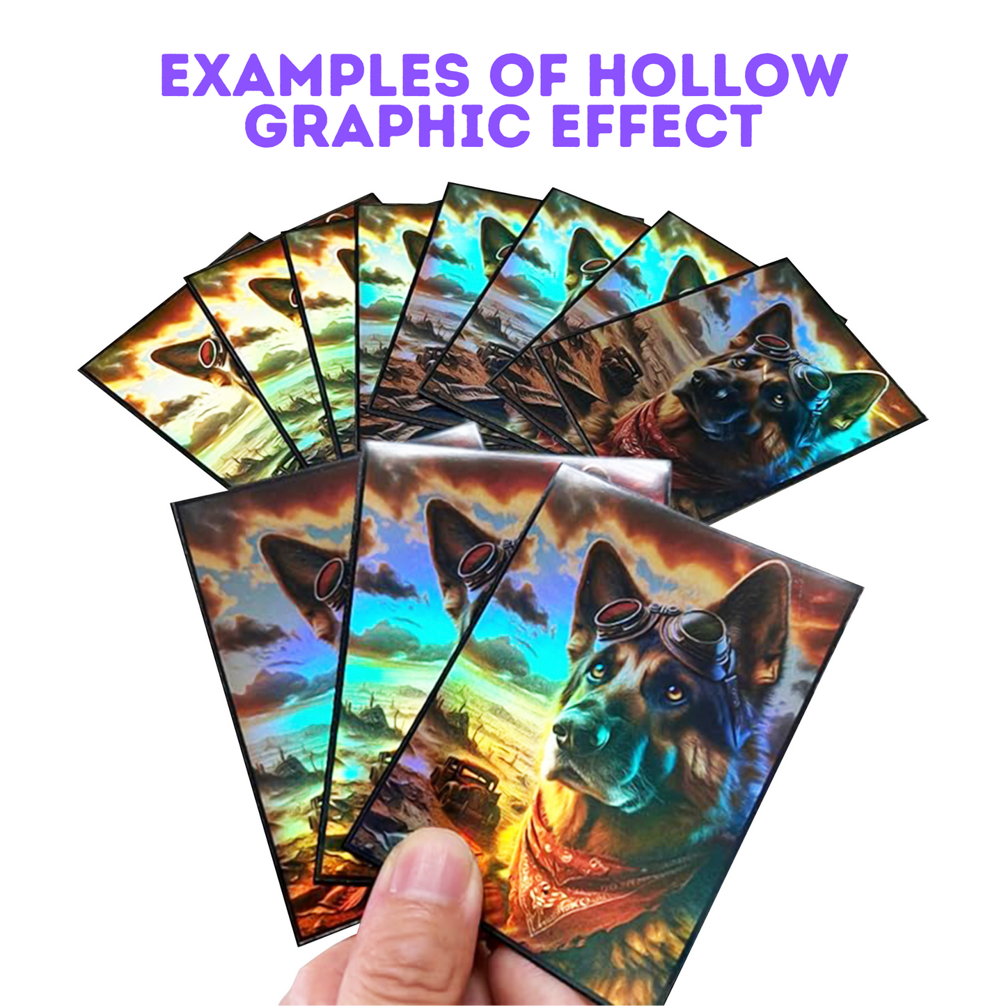 Startling Stare of the Snake-Eyes Card Sleeves