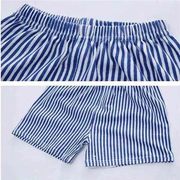 Cartoon Clothing Baby Boy Summer Clothes T-shirt Baby Girl Casual Clothing Sets - www.Shopthatapp.com