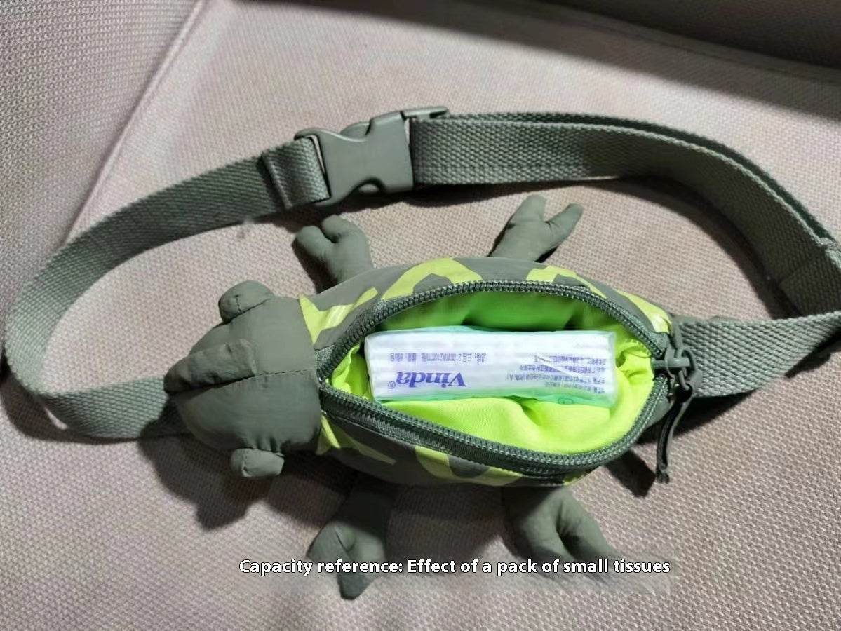 Cartoon Cute Green Lizard Bag Chameleon Children's Bags - www.Shopthatapp.com #