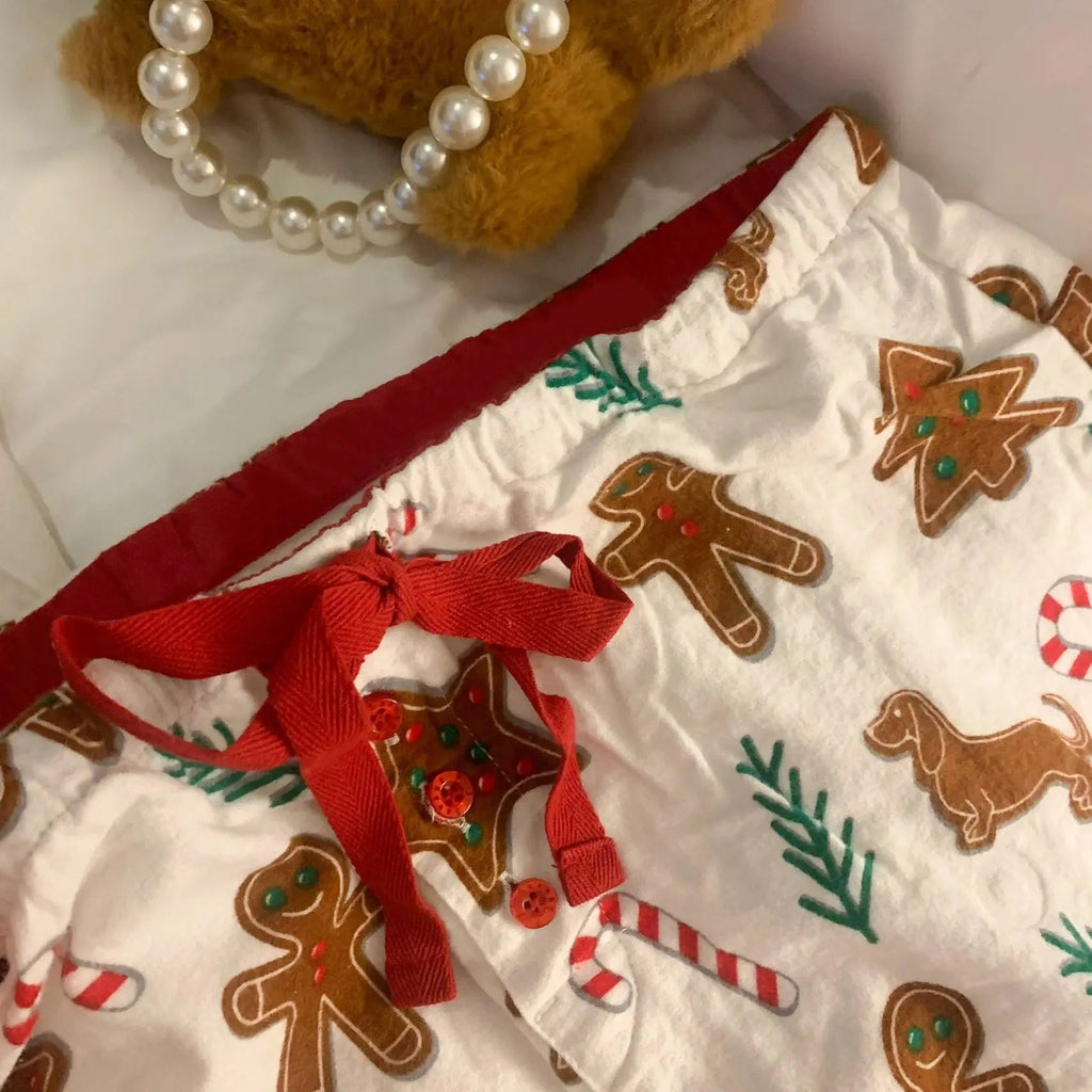 Cartoon Printed Long Sleeved Pajamas For Women - www.Shopthatapp.com