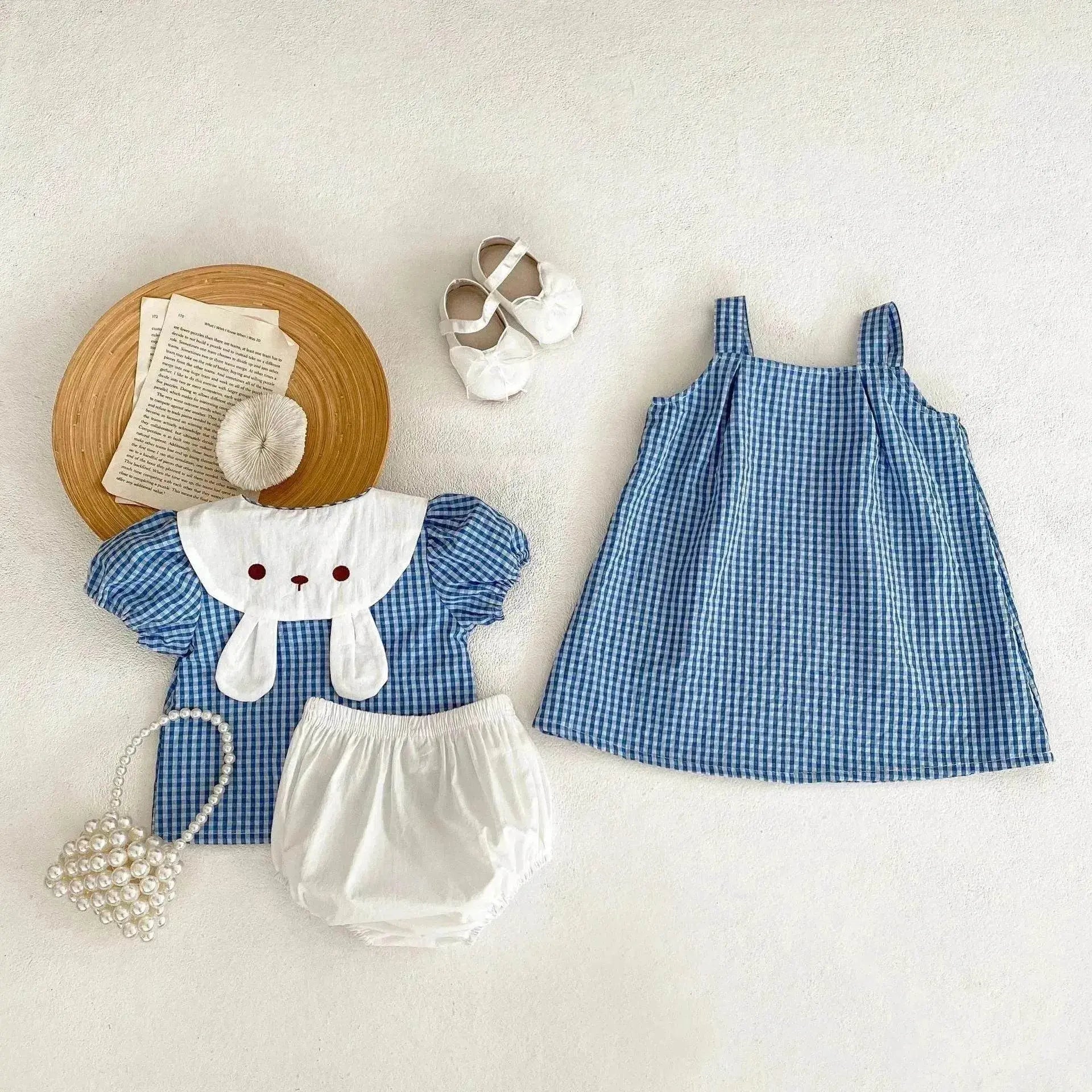 Cartoon Suspender Plaid A- Line Skirt - www.Shopthatapp.com