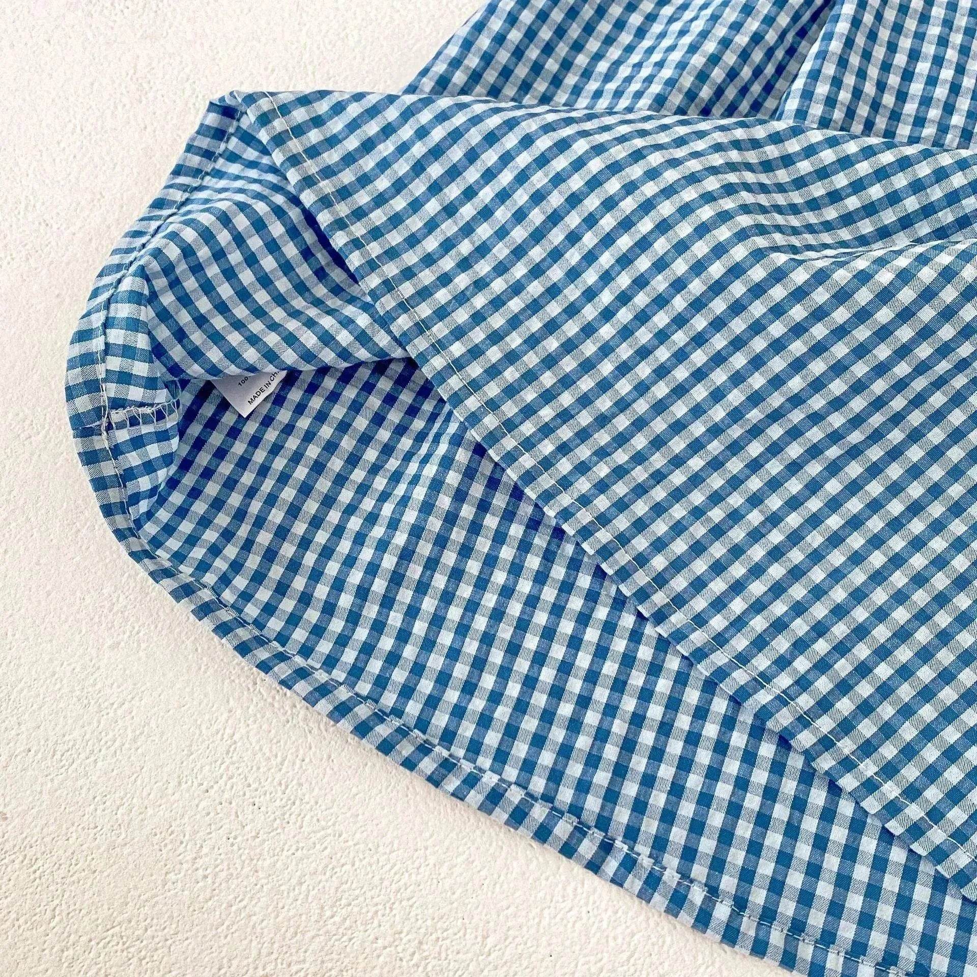 Cartoon Suspender Plaid A- Line Skirt - www.Shopthatapp.com