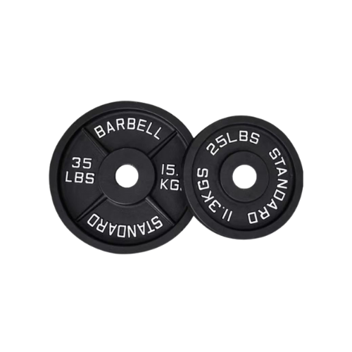 Cast Iron Weight Plates - Standard, Olympic in LBs, KGs - www.Shopthatapp.com #