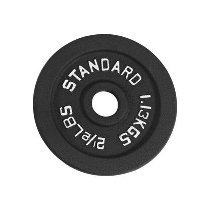 Cast Iron Weight Plates - Standard, Olympic in LBs, KGs - www.Shopthatapp.com #
