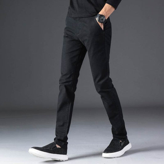 Casual Slim fit Straight leg trouser for men - www.Shopthatapp.com #