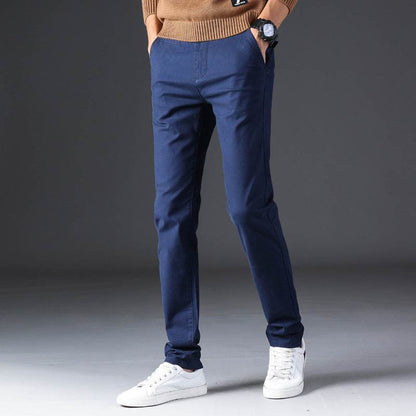 Casual Slim fit Straight leg trouser for men - www.Shopthatapp.com #