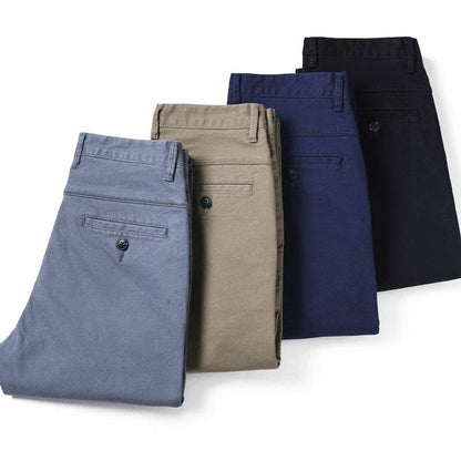 Casual Slim fit Straight leg trouser for men - www.Shopthatapp.com #