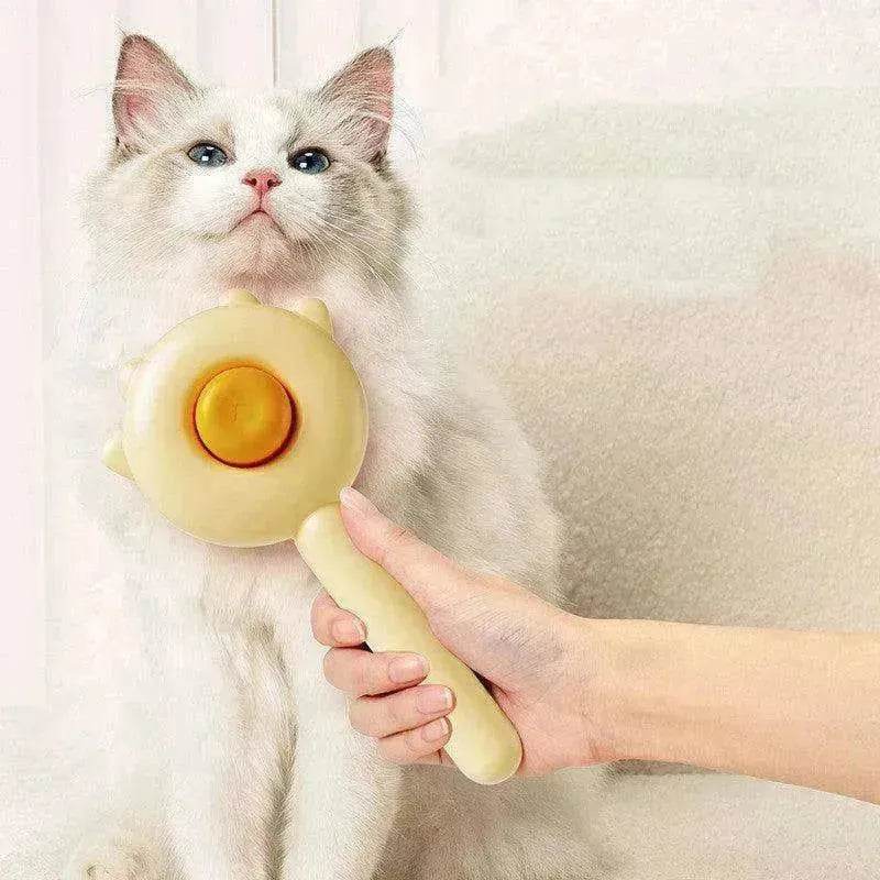 Cat Comb Massage Hair Removal Brush Grooming Scratcher - www.Shopthatapp.com
