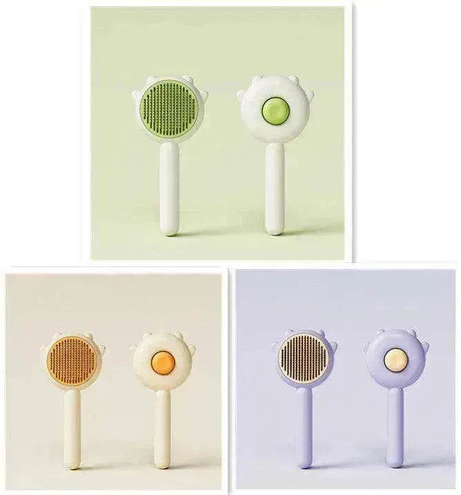 Cat Comb Massage Hair Removal Brush Grooming Scratcher - www.Shopthatapp.com