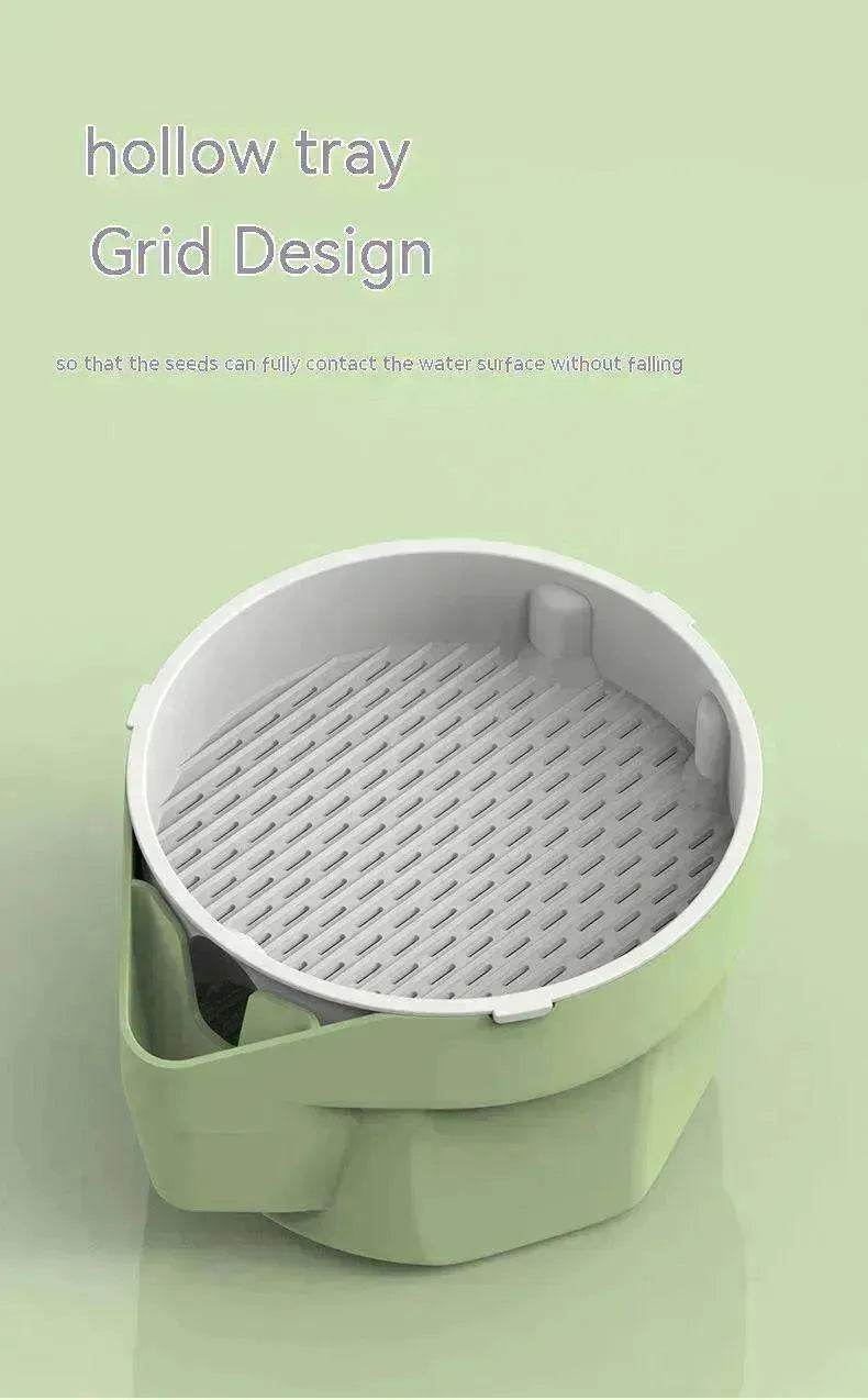 Cat Grass Cup Soilless Hydroponic Seed Spit Hair Ball Snacks - www.Shopthatapp.com