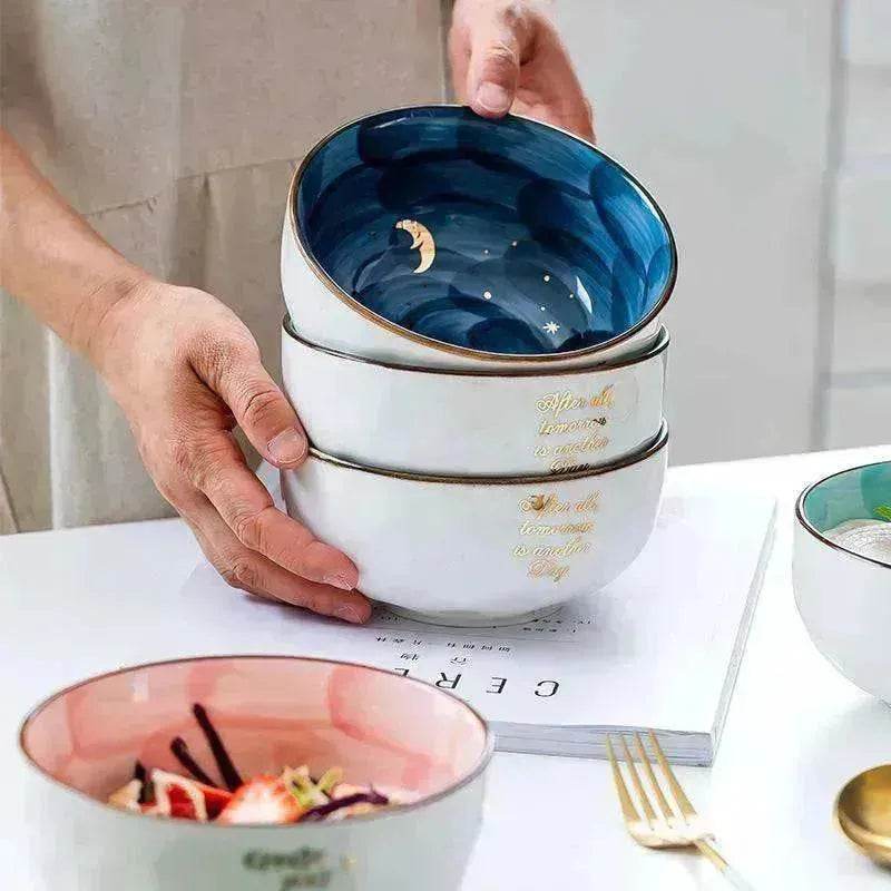 Ceramic Breakfast Salad & Eating Bowl - www.Shopthatapp.com