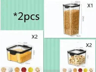 Cereals Kitchen Storage Jar Box - www.Shopthatapp.com