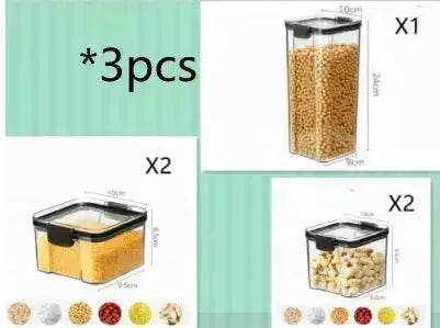 Cereals Kitchen Storage Jar Box - www.Shopthatapp.com