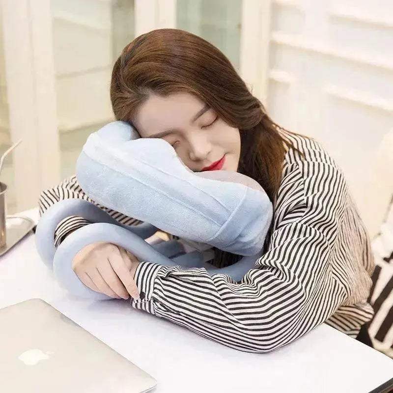 Cervical spine neck pillow mobile phone holder - www.Shopthatapp.com