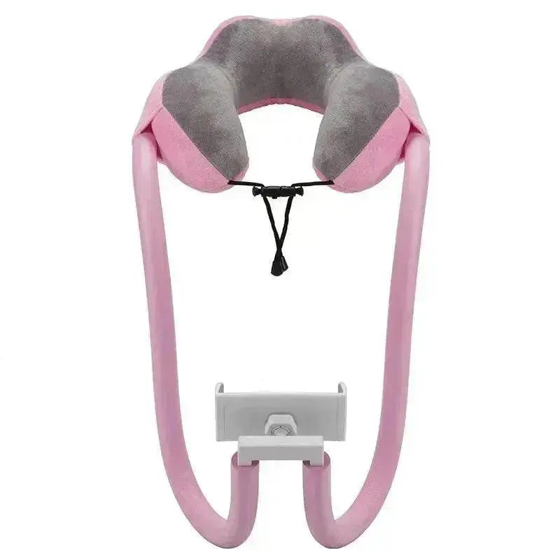 Cervical spine neck pillow mobile phone holder - www.Shopthatapp.com