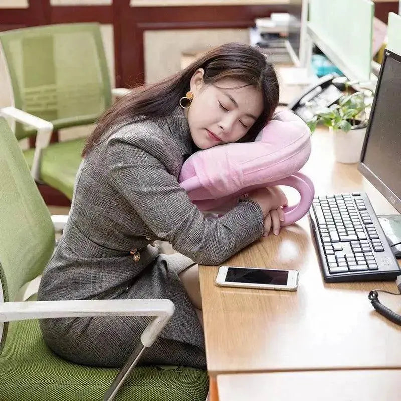 Cervical spine neck pillow mobile phone holder - www.Shopthatapp.com