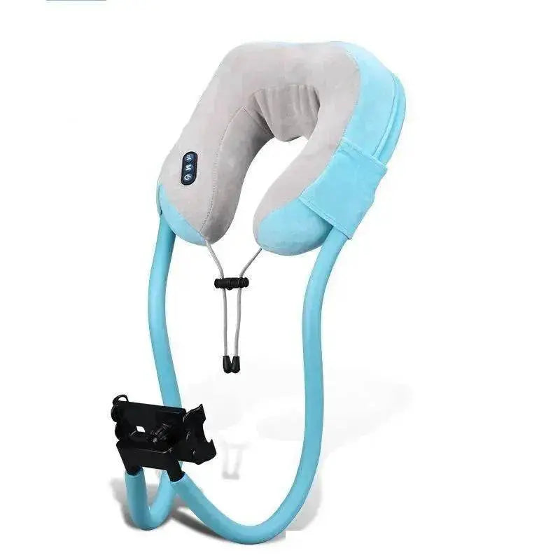 Cervical spine neck pillow mobile phone holder - www.Shopthatapp.com