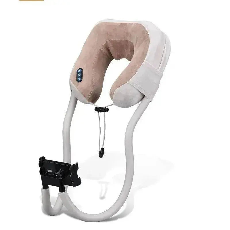Cervical spine neck pillow mobile phone holder - www.Shopthatapp.com
