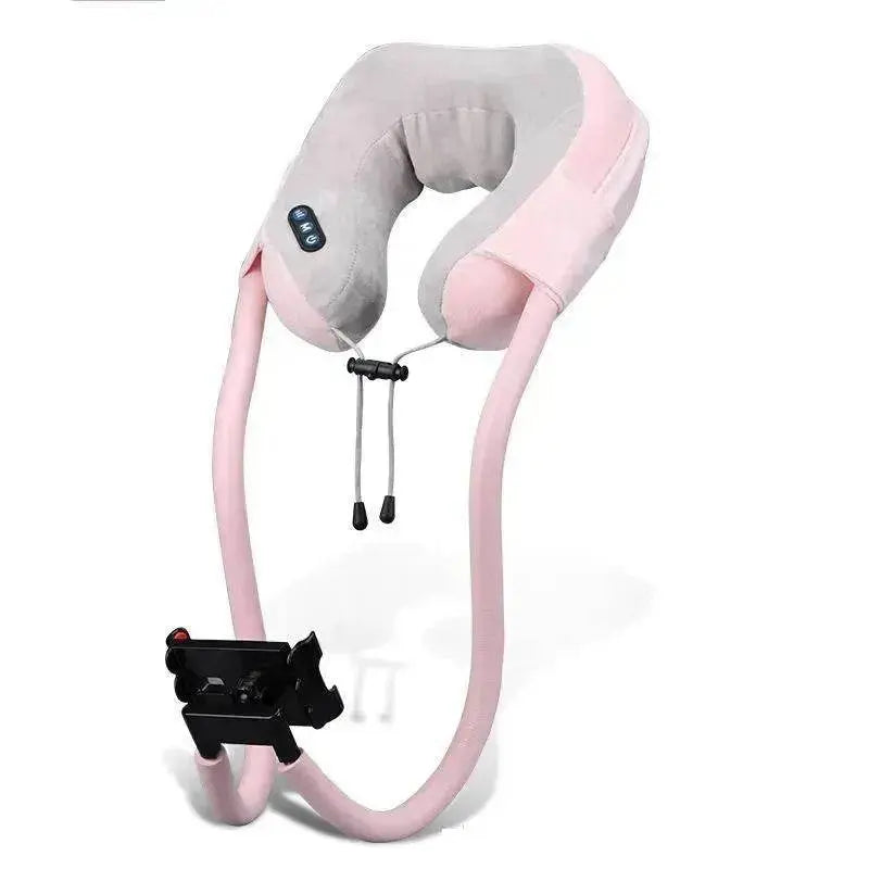 Cervical spine neck pillow mobile phone holder - www.Shopthatapp.com