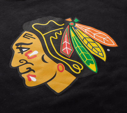 Chicago Blackhawks Varsity Retro Style Crewneck Sweater - www.Shopthatapp.com