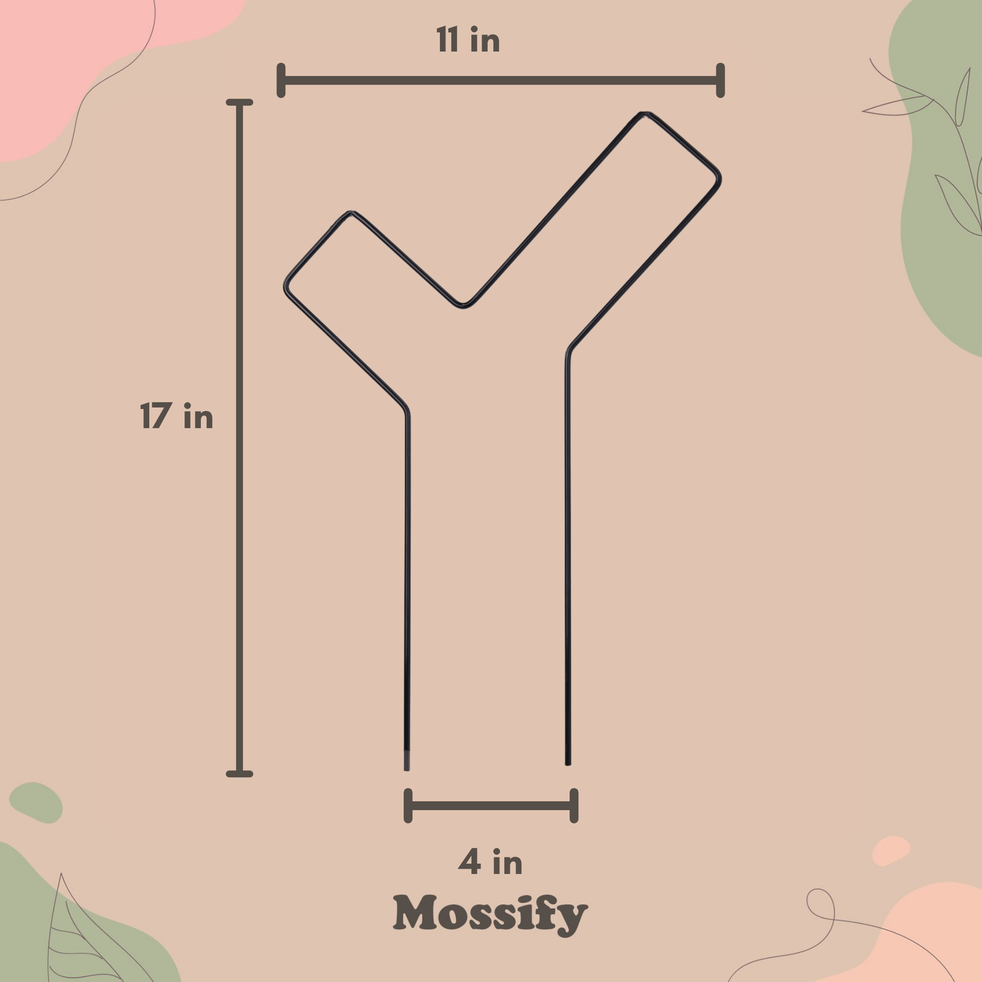 "Check Mark" Metal Trellis - www.Shopthatapp.com #