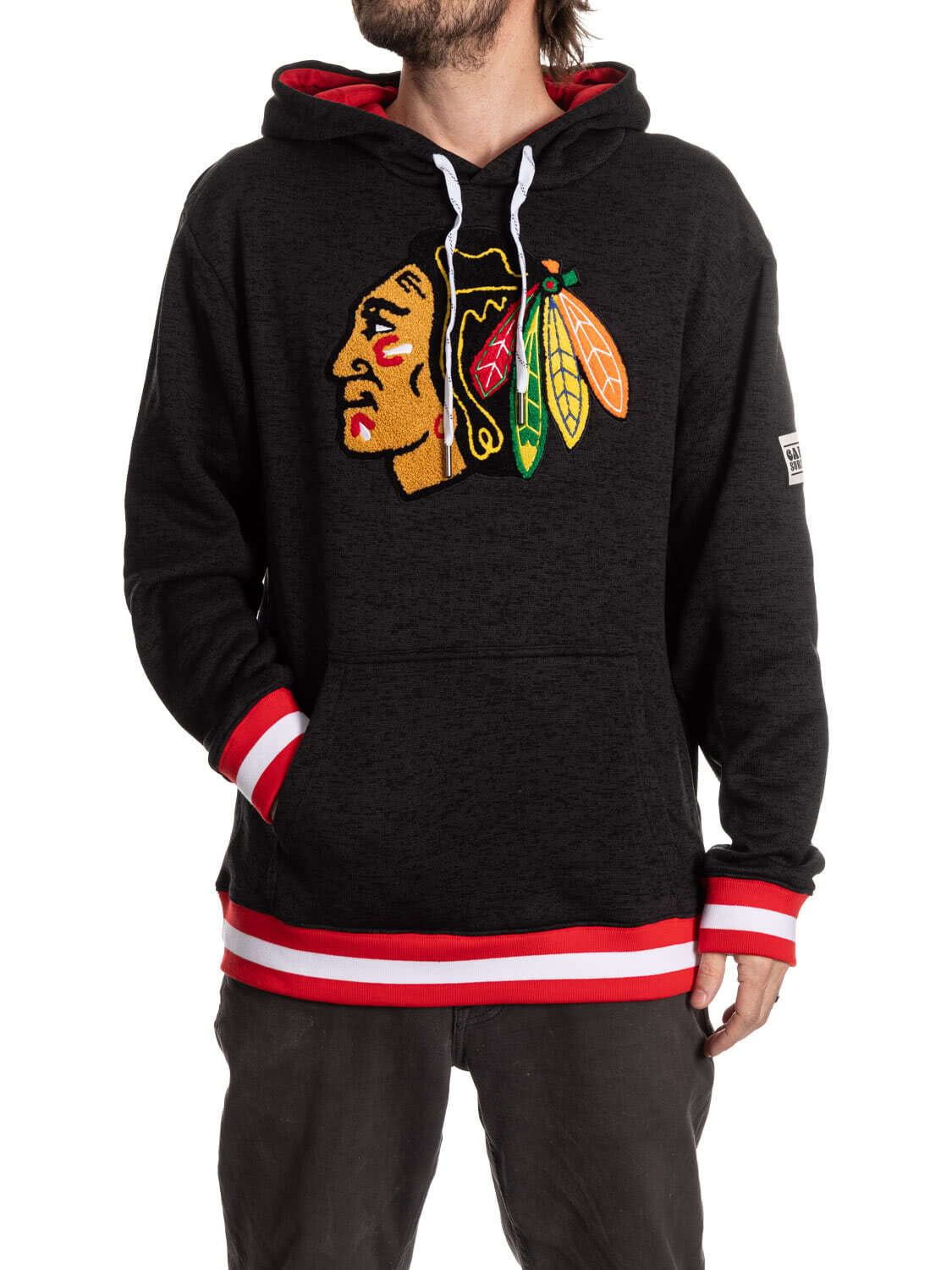 Chicago Blackhawks Muskoka Hoodie -Black Edition - www.Shopthatapp.com #