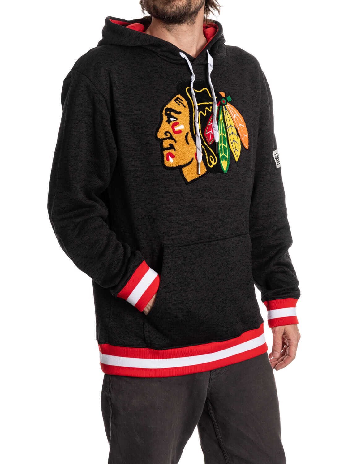 Chicago Blackhawks Muskoka Hoodie -Black Edition - www.Shopthatapp.com #