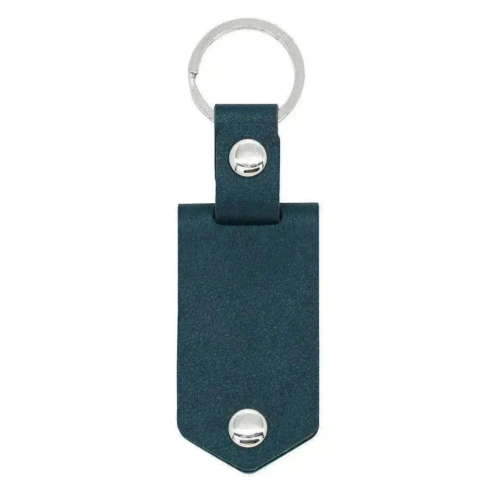 Chick & Unique Leather Photo Stainless steel UV Color Printed Keychain - www.Shopthatapp.com