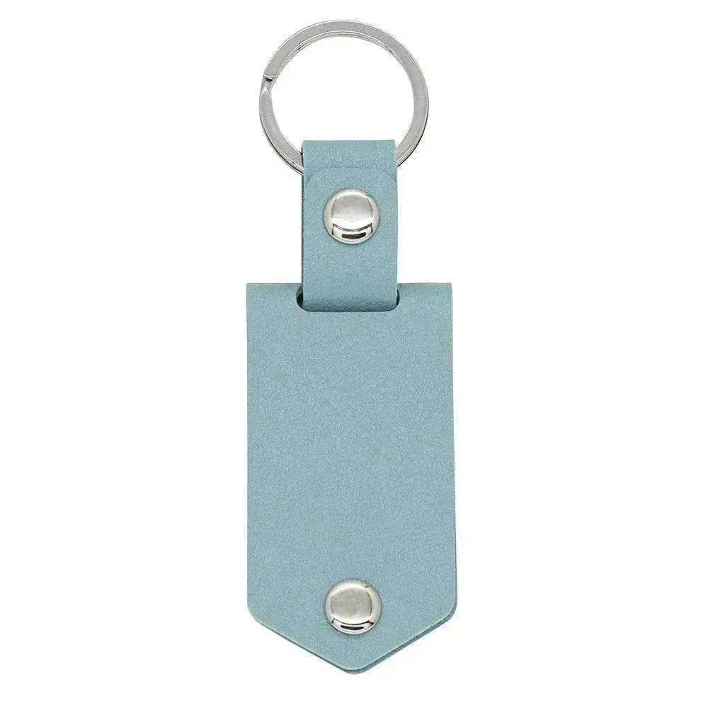 Chick & Unique Leather Photo Stainless steel UV Color Printed Keychain - www.Shopthatapp.com