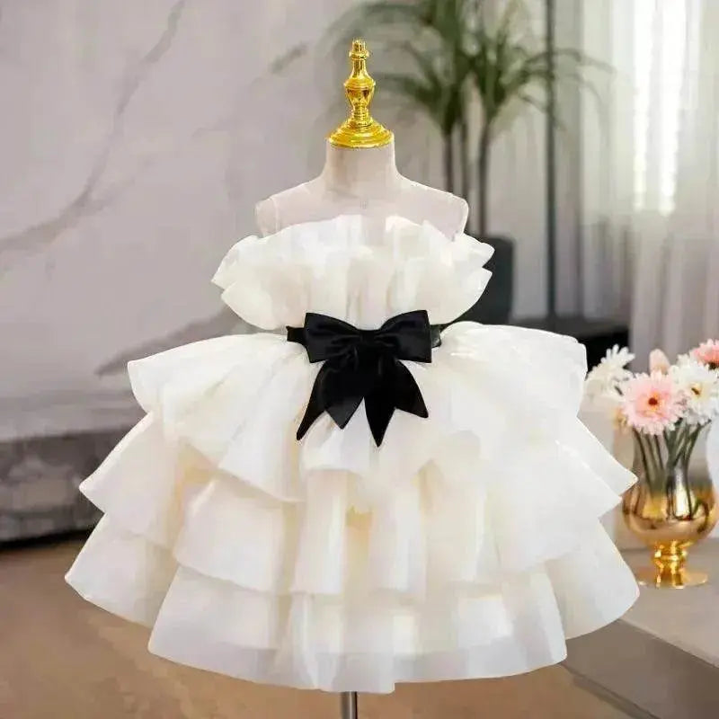 Children One Year Old Birthday Princess Dress - www.Shopthatapp.com