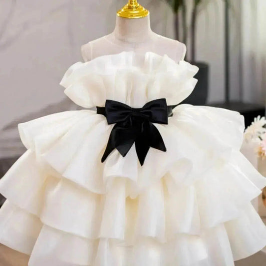 Children One Year Old Birthday Princess Dress - www.Shopthatapp.com