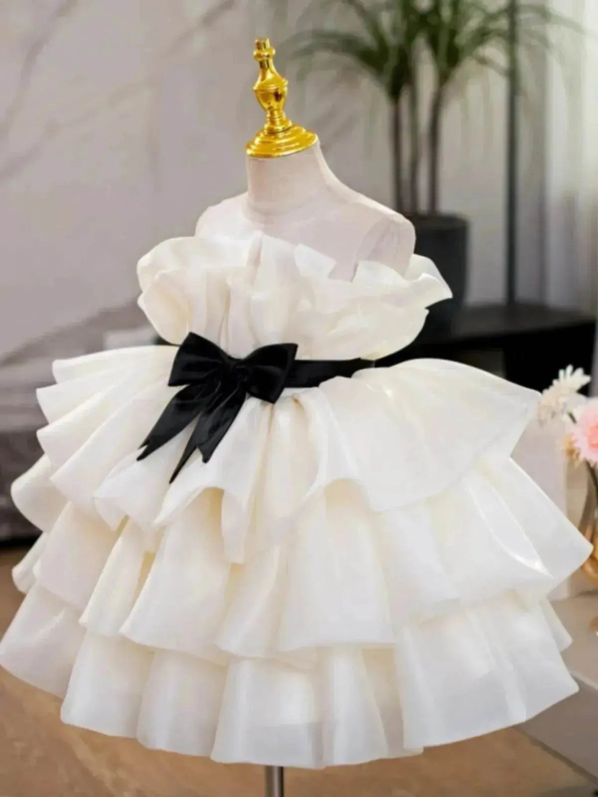 Children One Year Old Birthday Princess Dress - www.Shopthatapp.com
