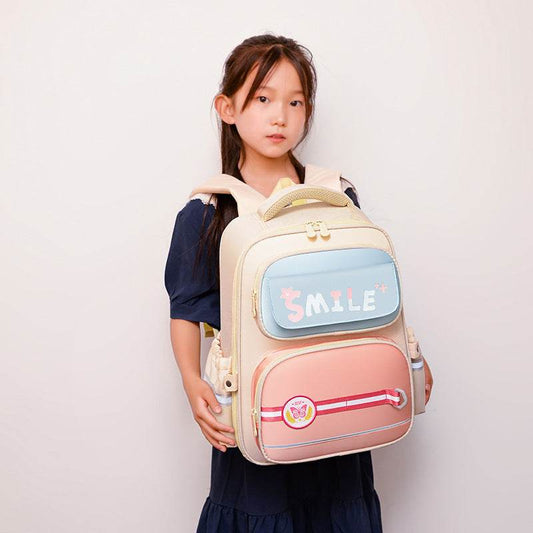 Children's Cartoon Letters British Style Schoolbag - www.Shopthatapp.com #