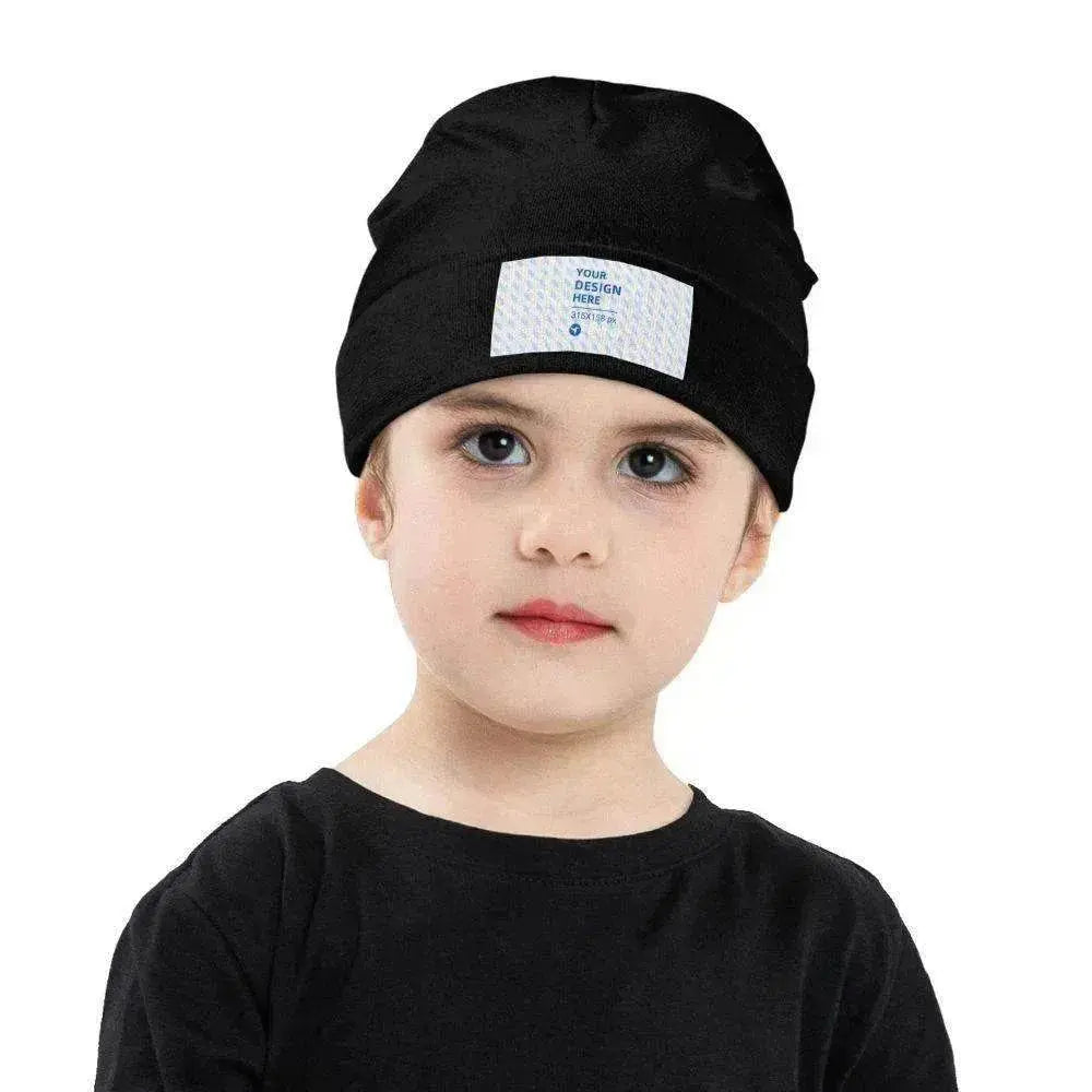 Children's Warm Skin-friendly Breathable Pullover Customized Hat - www.Shopthatapp.com #