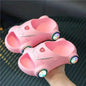 Children's Cartoon Car Glowing Sandals: Anti-Slip Luminous Beach Shoes - www.Shopthatapp.com