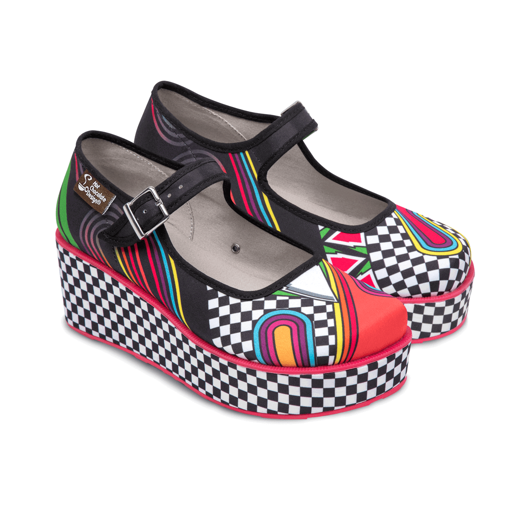Chocolaticas® 1980 Women's Mary Jane Platform - Www.Shopthatapp.com