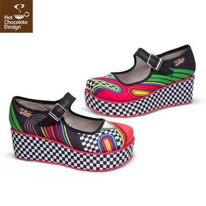 Chocolaticas® 1980 Women's Mary Jane Platform - Www.Shopthatapp.com