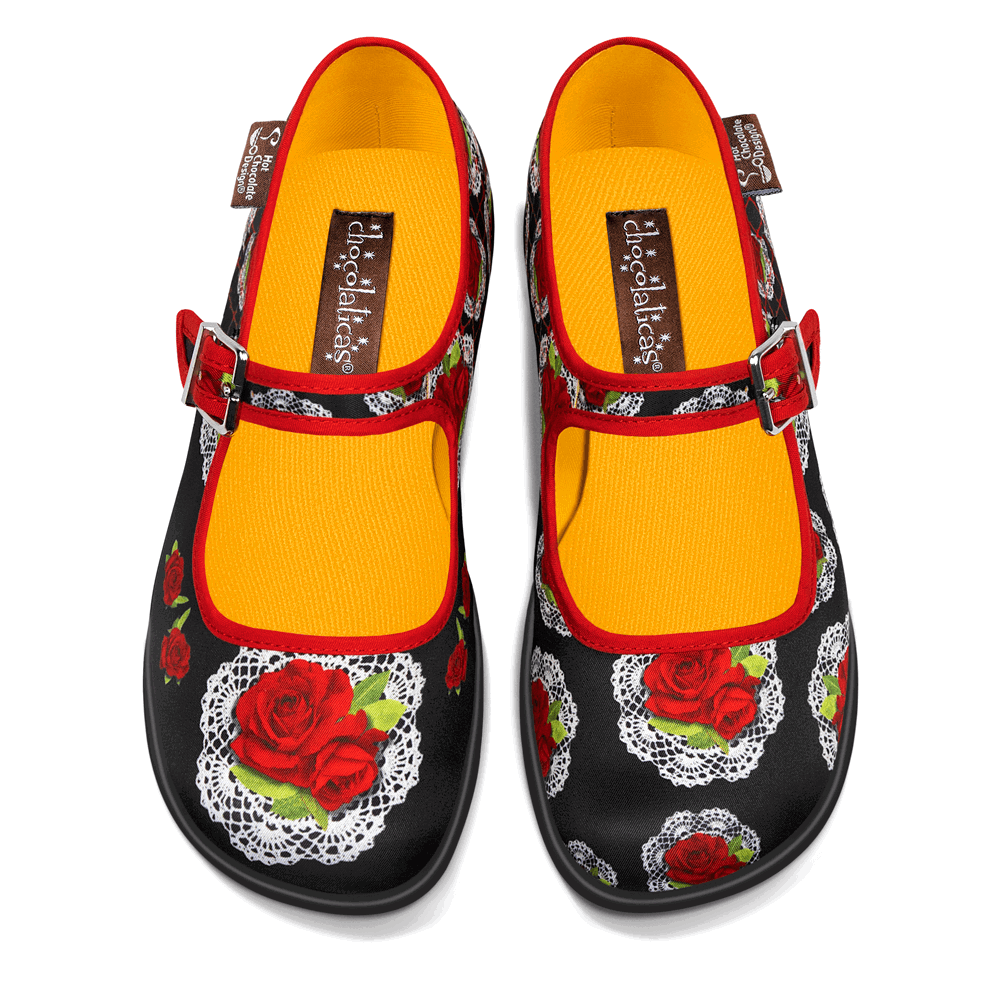 Chocolaticas® ANDALUCIA Women's Mary Jane Flat - Www.Shopthatapp.com