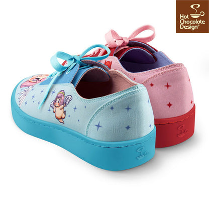 Chocolaticas® CHERUB AND DEVIL Sneakers - Www.Shopthatapp.com