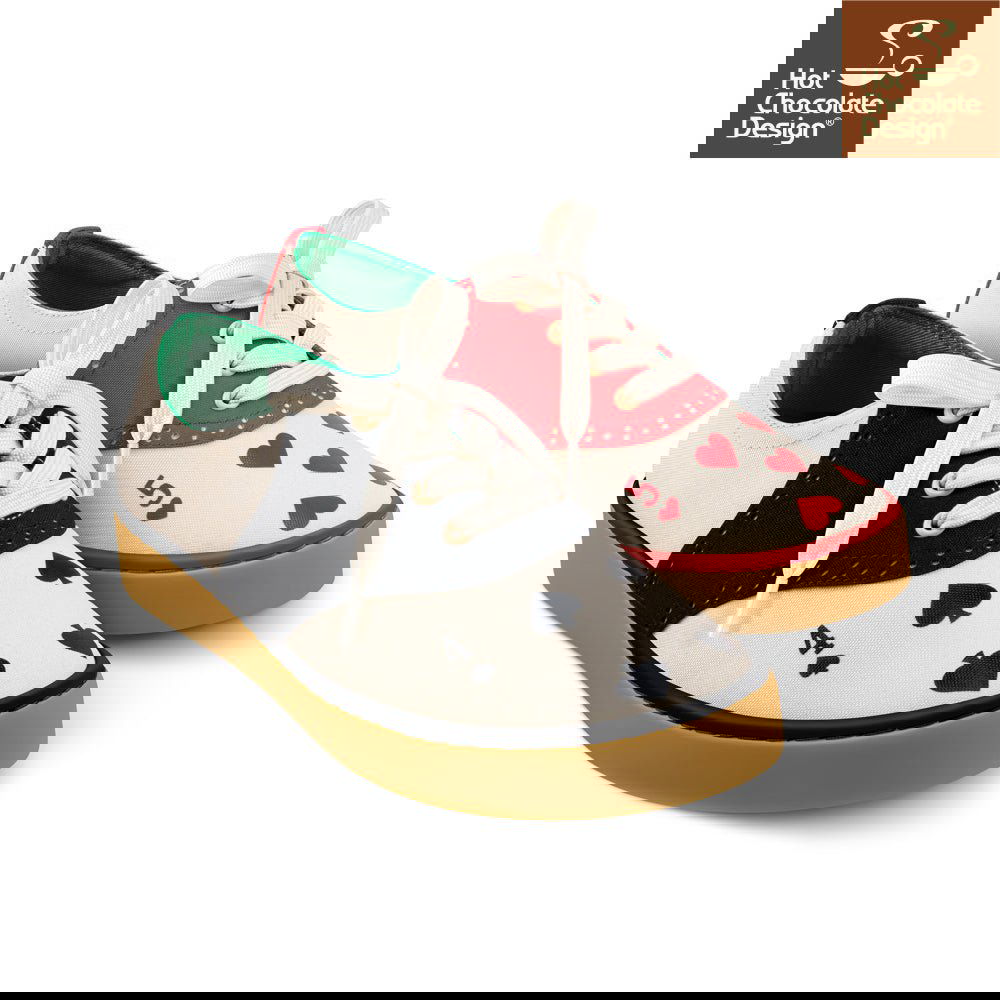 Chocolaticas® HEARTS Sneakers - Www.Shopthatapp.com