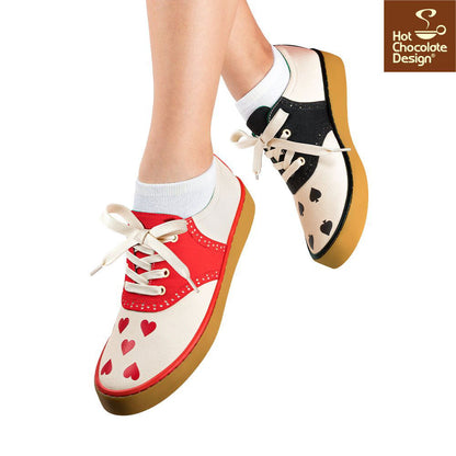 Chocolaticas® HEARTS Sneakers - Www.Shopthatapp.com