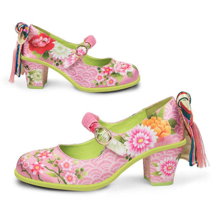 Chocolaticas® KIMONO Mary Jane Pump - Www.Shopthatapp.com
