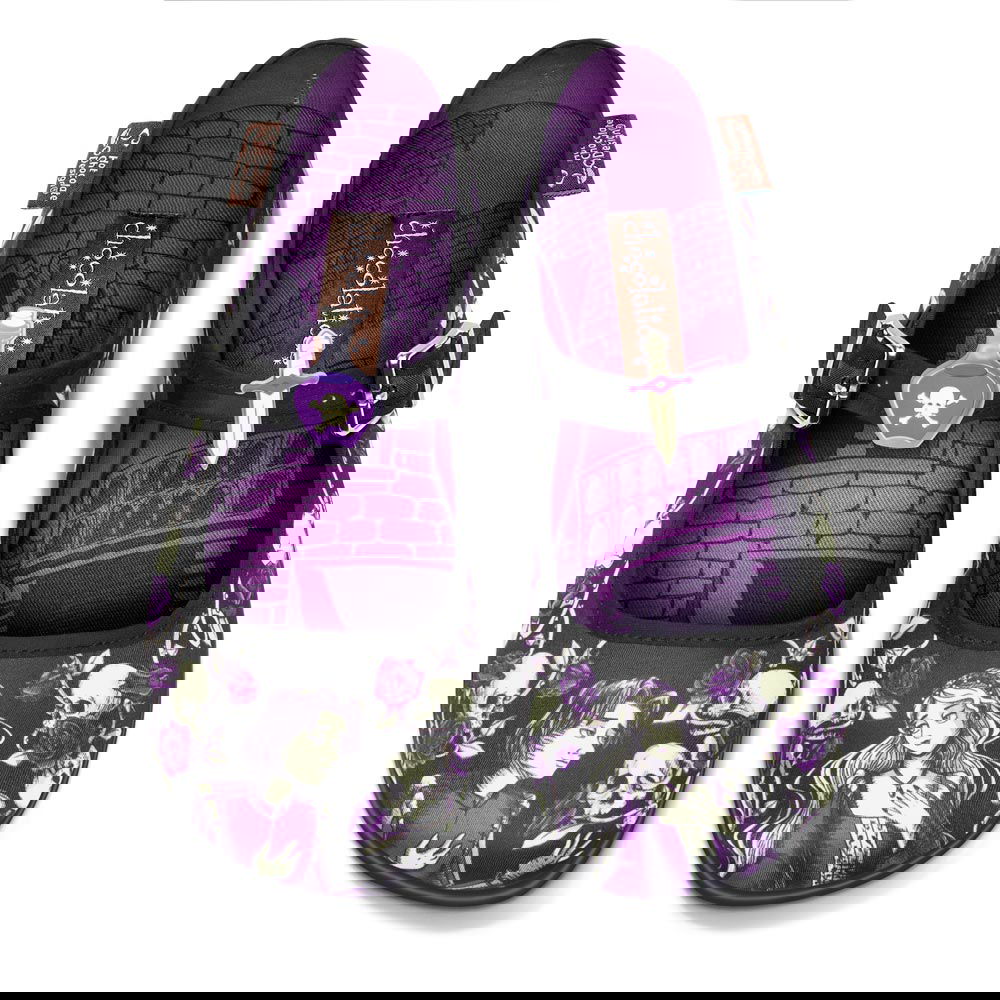 Chocolaticas® ROMEO AND JULIET Women's Mary Jane Flat-Women/Teen Girls shoes-www.Shopthatapp.com-Retro Eclectic